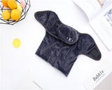 Men Women Winter Warm Coral Fleece Windproof Ear Protection Mask Letter navy