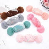 Men Women 2 in 1 Winter Fashion Warm Lace Protect Ears Cycling Windproof Anti-Dust Mouth Face Mask gray