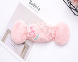 Men Women 2 in 1 Winter Fashion Warm Lace Protect Ears Cycling Windproof Anti-Dust Mouth Face Mask Pink