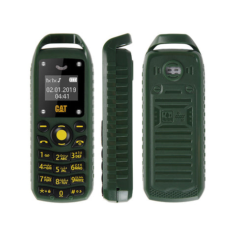 Super Mini 0.66 Inch 2G Mobile Phone B25 Wireless Bluetooth Earphone Hand Free Headset Unlocked Cellphone Dual SIM Card green