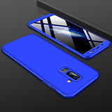 For Samsung J8 2018 360 Degree Protective Case Ultra Thin Hard Back Cover Gold