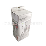 Socket Shelf Multi-function Power Outlet Shelf with Usb Ports Storage Holder white_U.S. regulations