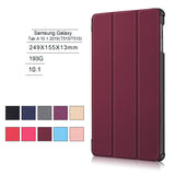 For Samsung Tab A 10.1 2019 T510 t515 Tablet PC Protective Case Flip Type Rose gold