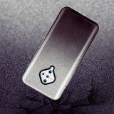 For VIVO Y91/Y93/Y95 with hole/V17/S1 Pro/Y95 Phone Case Gradient Color Glitter Powder Phone Cover with Airbag Bracket black