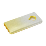 For VIVO Y91/Y93/Y95 with hole/V17/S1 Pro/Y95 Phone Case Gradient Color Glitter Powder Phone Cover with Airbag Bracket yellow