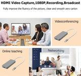 USB 3.0 HD Video Capture for HDMI to TypeC UVC Video Capture Type-c  gray