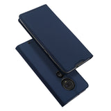 DUX DUCIS for MOTO G7 Magnetic Attraction Shockproof Full Protective Case with Bracket Card Slot black_MOTO G7