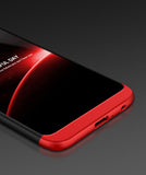 For OPPO A83/A1 Ultra Slim PC Back Cover Non-slip Shockproof 360 Degree Full Protective Case black