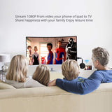 G7 Wireless Display Receiver 2.4GHz WiFi 5G Mobile Screen Cast Ultimate Screen Adapter Dongle Support Miracast DLNA AirPlay black