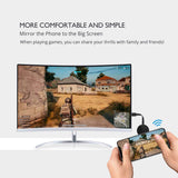 G7 Wireless Display Receiver 2.4GHz WiFi 5G Mobile Screen Cast Ultimate Screen Adapter Dongle Support Miracast DLNA AirPlay black