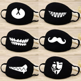 Stylish Sunproof Breathable Mouth Mask Cute Anti-Dust Face Masks Ornament Gift  KZ-3024