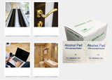 Disposable Sterilization Medical Swabs Pads Wet Wipes Antiseptic Tissue 100 tablets