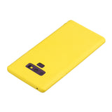 for Samsung NOTE 9 Cute Candy Color Matte TPU Anti-scratch Non-slip Protective Cover Back Case yellow