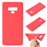 for Samsung NOTE 9 Cute Candy Color Matte TPU Anti-scratch Non-slip Protective Cover Back Case yellow