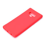 for Samsung NOTE 9 Cute Candy Color Matte TPU Anti-scratch Non-slip Protective Cover Back Case white