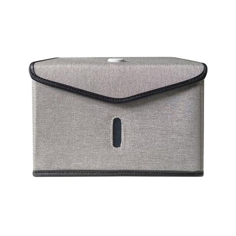 Folding UVC Sanitizer Storage Bag for Bottle Phone Jewelry Face Mask Underwear gray