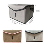 Folding UVC Sanitizer Storage Bag for Bottle Phone Jewelry Face Mask Underwear Khaki