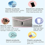Folding UVC Sanitizer Storage Bag for Bottle Phone Jewelry Face Mask Underwear gray