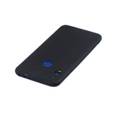 For Redmi note 7 Lovely Candy Color Matte TPU Anti-scratch Non-slip Protective Cover Back Case black