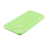 For HUAWEI Y9/Y9 Prime 2019 Cellphone Shell Glossy TPU Case Soft Mobile Phone Cover Full Body Protection Rose red