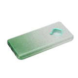 For VIVO Y91/Y93/Y95 with hole/V17/S1 Pro/Y95 Phone Case Gradient Color Glitter Powder Phone Cover with Airbag Bracket green