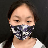 Children's Mask Dust Proof and Washable Hanging Ear Type Camouflage Masks Camouflage Red_Fine packaging