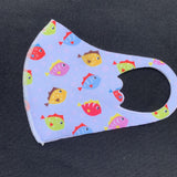 Children's Mask Dust Proof Breathable Washable Cartoon Print Hanging Ear Type Mask Little fish_Packaging-already replaced