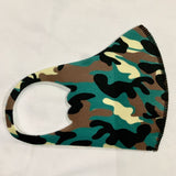 Children's Mask Dust Proof and Washable Hanging Ear Type Camouflage Masks Camouflage Red_Fine packaging