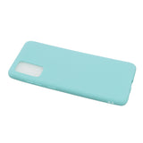 For Samsung A01/ A11/A21/A41/A51/A71/A81/A91 Mobile Phone Case Lovely Candy Color Matte TPU Anti-scratch Non-slip Protective Cover Back Case 8 light blue