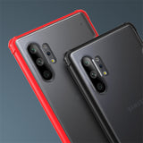 Frosted All-inclusive Armor Anti-fall Mobile Phone Case Cover for Samsung Note10+ black_Samsung Note10+/Note10 plus