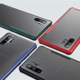 Frosted All-inclusive Armor Anti-fall Mobile Phone Case Cover for Samsung Note10+ black_Samsung Note10+/Note10 plus