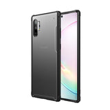 Frosted All-inclusive Armor Anti-fall Mobile Phone Case Cover for Samsung Note10+ black_Samsung Note10+/Note10 plus
