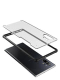 Frosted All-inclusive Armor Anti-fall Mobile Phone Case Cover for Samsung Note10+ black_Samsung Note10+/Note10 plus
