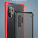 Frosted All-inclusive Armor Anti-fall Mobile Phone Case Cover for Samsung Note10+ black_Samsung Note10+/Note10 plus