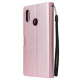 For OPPO Realme 3 pro Flip-type Leather Protective Phone Case with 3 Card Position Buckle Design Phone Cover  brown