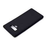 for Samsung NOTE 9 Cute Candy Color Matte TPU Anti-scratch Non-slip Protective Cover Back Case black