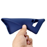 for Samsung NOTE 9 Cute Candy Color Matte TPU Anti-scratch Non-slip Protective Cover Back Case Navy
