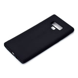 for Samsung NOTE 9 Cute Candy Color Matte TPU Anti-scratch Non-slip Protective Cover Back Case black