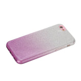For iphone 6/6S/6 plus/6S plus/7/8/SE 2020 Phone Case Gradient Color Glitter Powder Phone Cover with Airbag Bracket purple