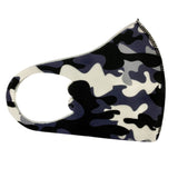 Children's Mask Dust Proof and Washable Hanging Ear Type Camouflage Masks Camouflage Purple_Fine packaging