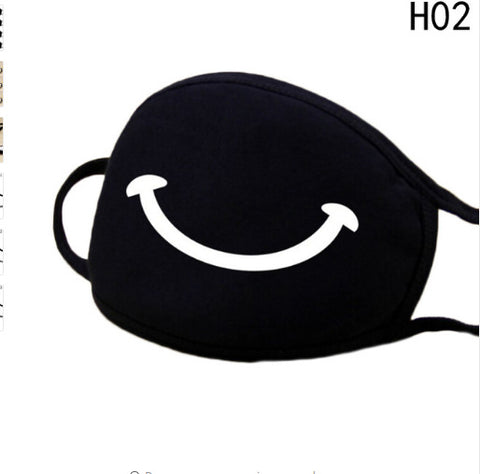 Cute Cartoon Washable Sunscreen Dust Haze Proof Mask 22