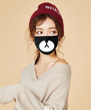 Cute Cartoon Washable Sunscreen Dust Haze Proof Mask Panda face