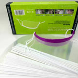 Hair Tools Cut Bangs Stickers Anti-breaking Transparent Baffle Hair Salon Eye Protection Cover Mask Transparent