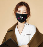 Cute Cartoon Washable Sunscreen Dust Haze Proof Mask Panda face