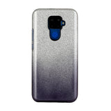 For HUAWEI Mate 30/Nova 5I pro/Mate 30 Pro/PSmart /Y5P/Y6P 2020 Phone Case Gradient Color Glitter Powder Phone Cover with Airbag Bracket black