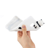 For Redmi 8/8A/5/Note 8T Mobile Phone Case Cute Cellphone Shell Soft TPU Cover with Cartoon Pig Duck Bear Kitten Lovely Pattern White