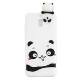 For Redmi 8/8A/5/Note 8T Mobile Phone Case Cute Cellphone Shell Soft TPU Cover with Cartoon Pig Duck Bear Kitten Lovely Pattern White