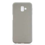 For Samsung J6 PLUS Lovely Candy Color Matte TPU Anti-scratch Non-slip Protective Cover Back Case 11