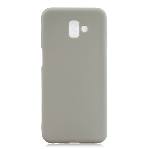 For Samsung J6 PLUS Lovely Candy Color Matte TPU Anti-scratch Non-slip Protective Cover Back Case 12