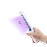 Holding Ultraviolet Lamps Portable Germicidal Light UV Disinfection Sterilizer white